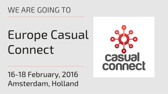 Meet Us at Casual Connect Europe 2016 in Amsterdam, Netherlands