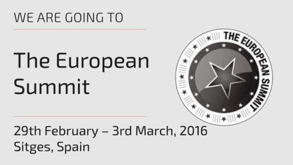 Meet us at The European Summit