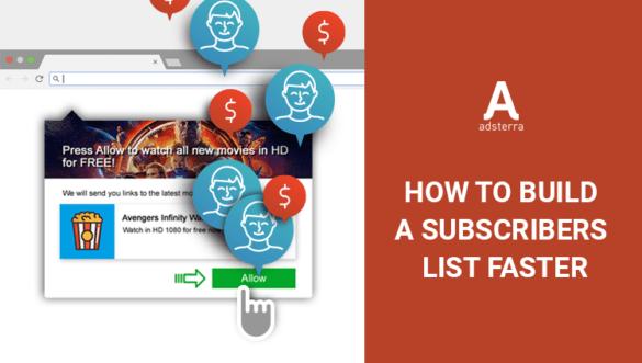 How to build a subscribers list faster?
