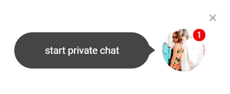 An engaging welcome message