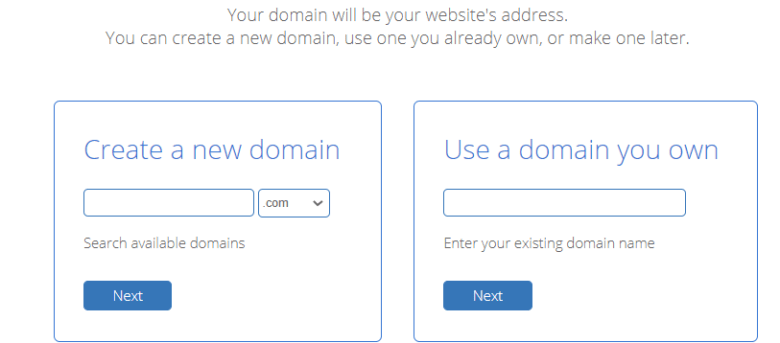 Choose a Domain Name Choose a Domain Name