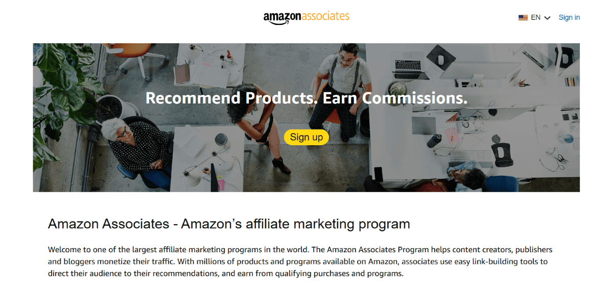 amazon-associates-a-preferred-partner-program-for-affiliates