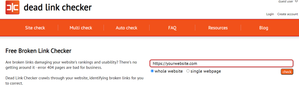 What You Need To Find And Fix 404 Error Codes On Your Website Pages   Dead Link Checker Tool 1170x342 