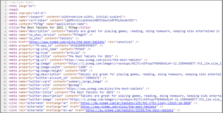 how to view a website's source code