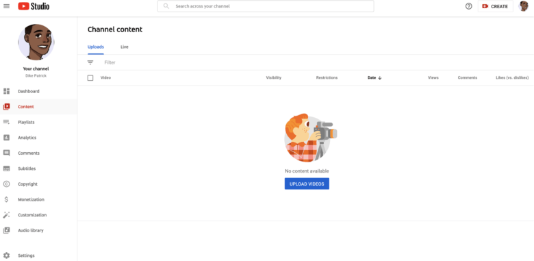 YouTube Studio