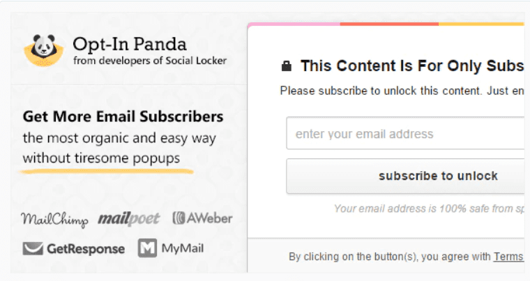 Opt-In-Panda WordPress Plugin