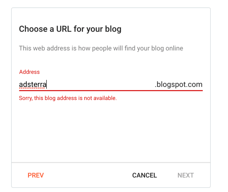 How To Choose A Url For Your Blog