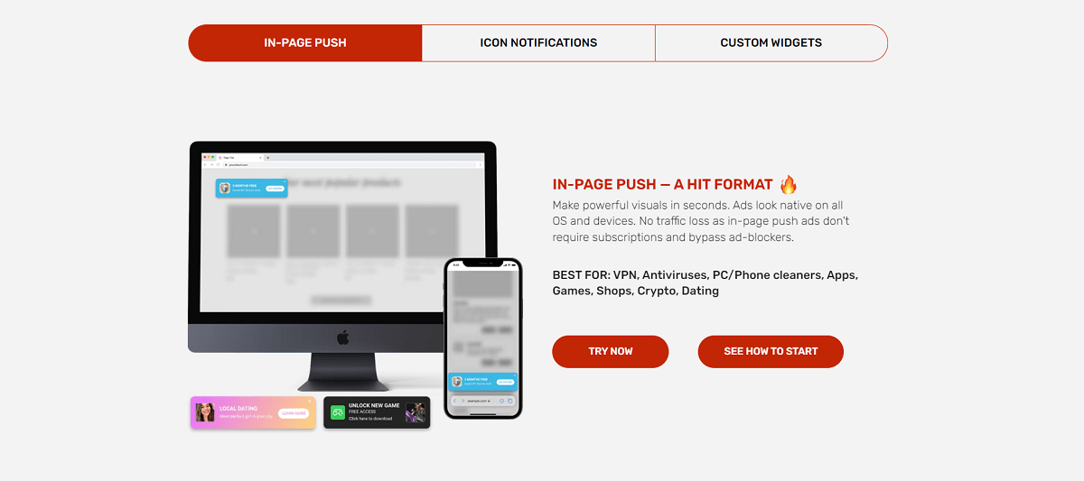 Social Bar ads combine push and display formats' benefits