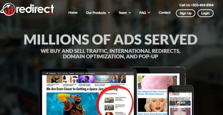 redirect-homepage