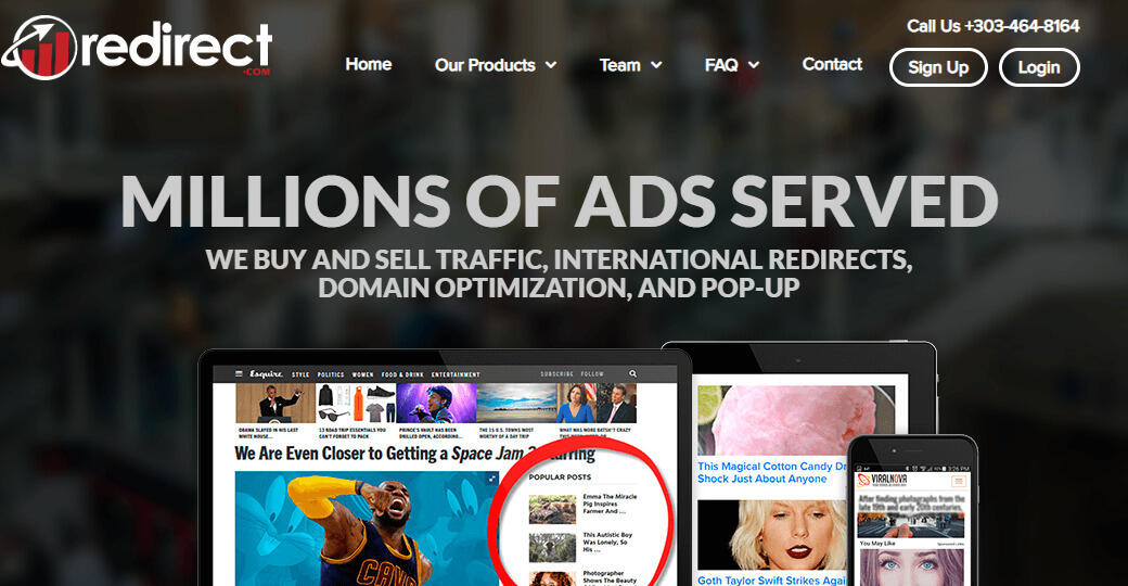 redirect-homepage
