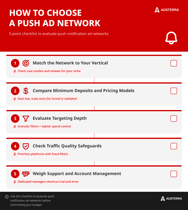 How to Choose the Right Push Ad Network for Your Campaigns