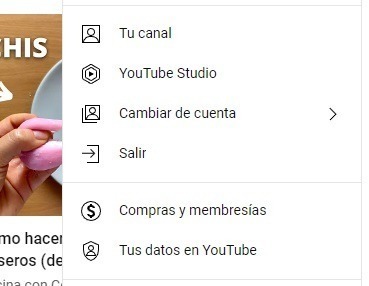 Selecciona Tu canal y configúralo según tus preferencias