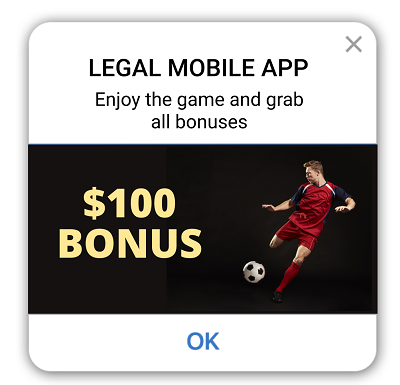 iGaming ads that offer a welcome bonus