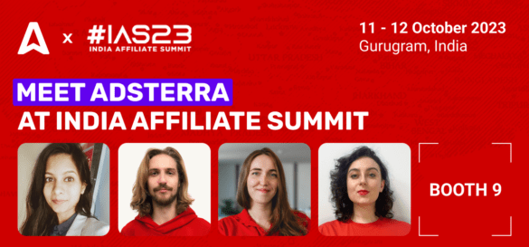 Brightest Minds Unite & Share: Adsterra At India Affiliate Summit 2023