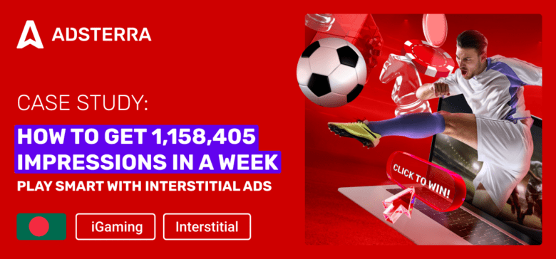 Interstitial Ads: Example of How to Make Real Money on a Sports Passion