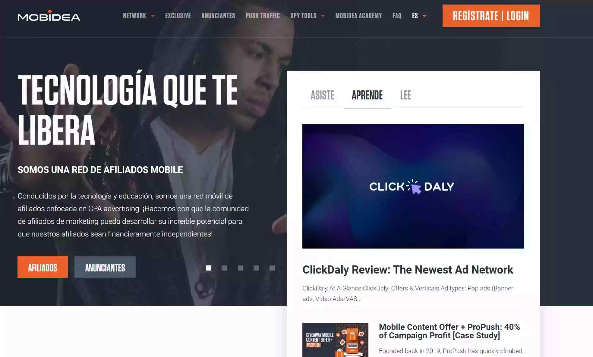 mobidea-home-page