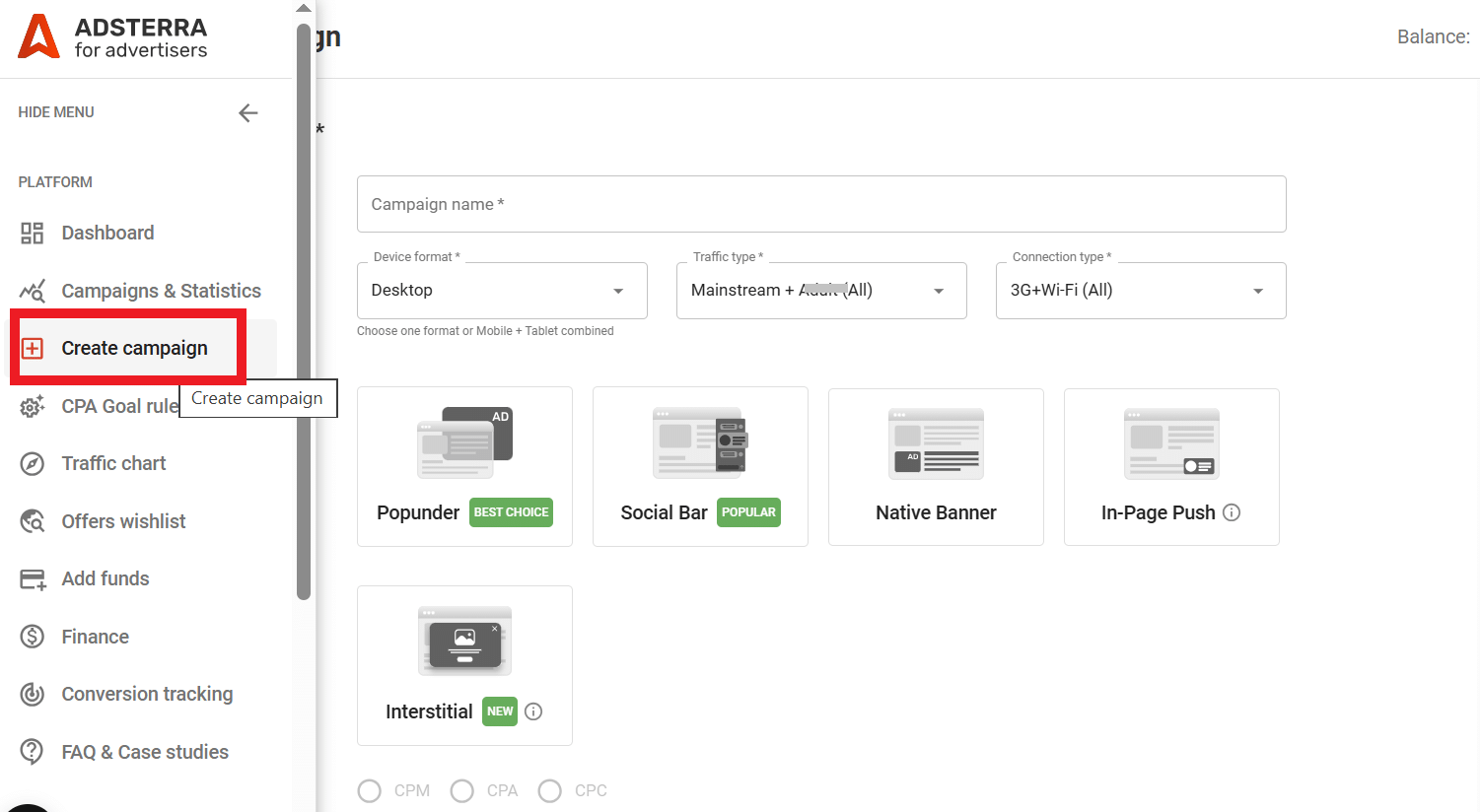 create-campaign-link