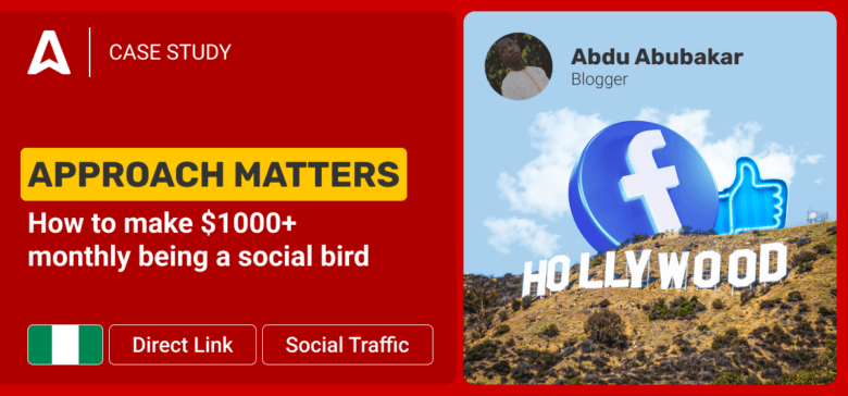 $1000+ per Month via Social Traffic