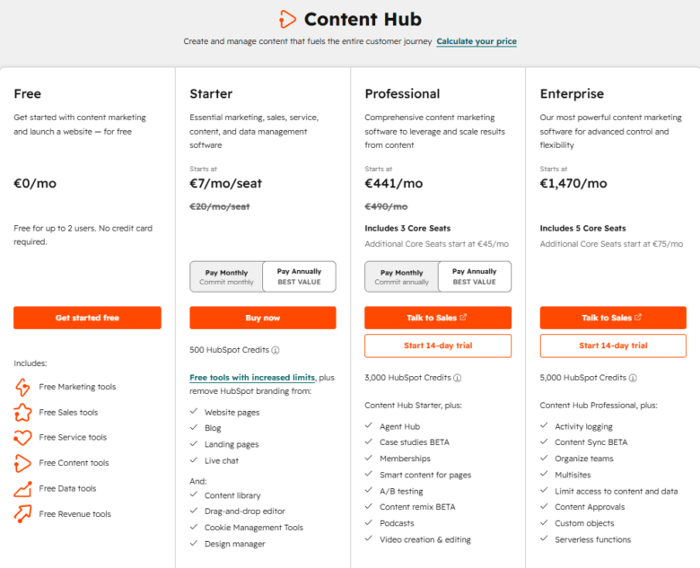 hubspotpricing
