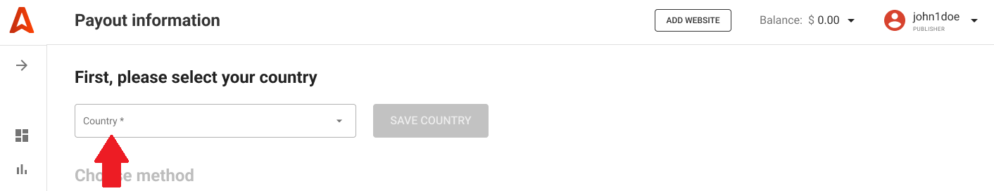 select-country-for-getting-payouts