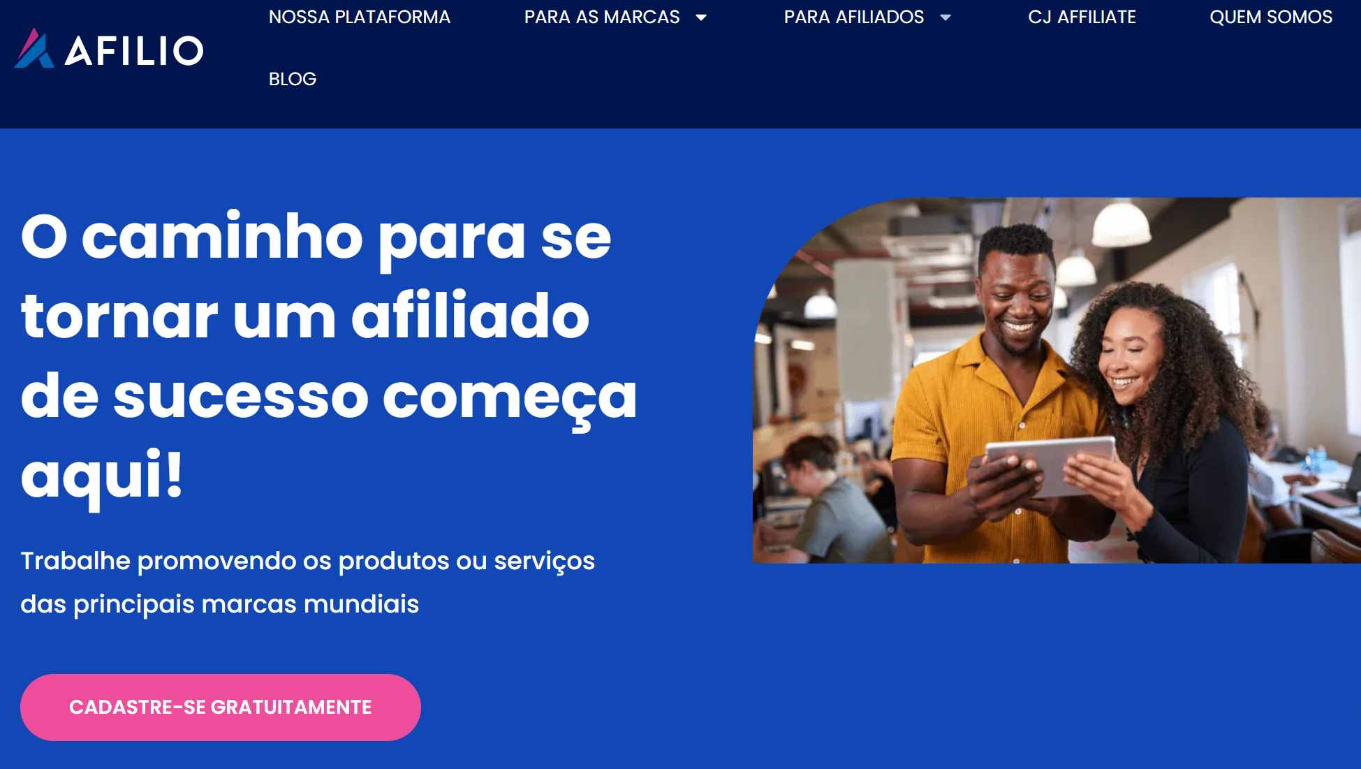 pagina-do-programa-de-afiliados-da-afilio