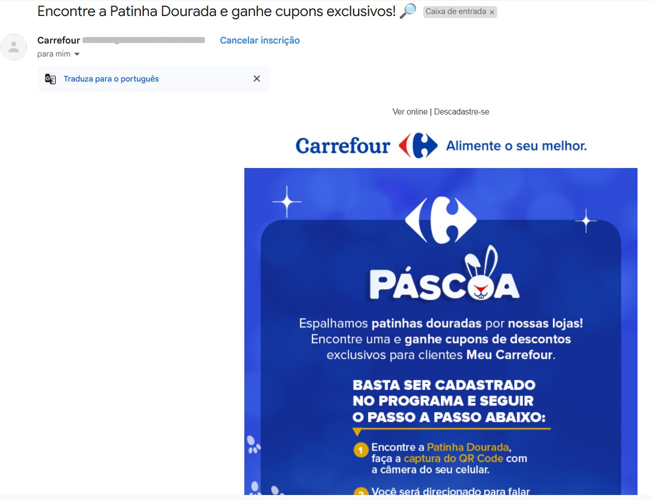 campanha-de-email-marketing-do-carrefour-no-gmail