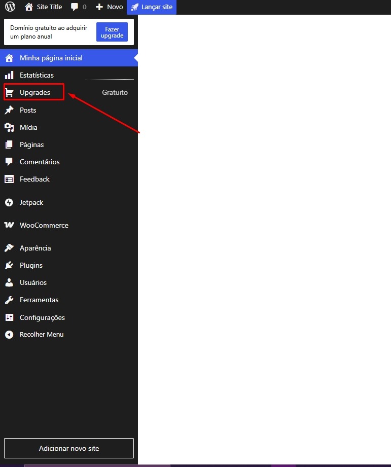 painel-de-atualizacoes-do-wordpress