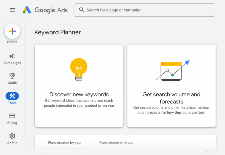 google-keyword-planner