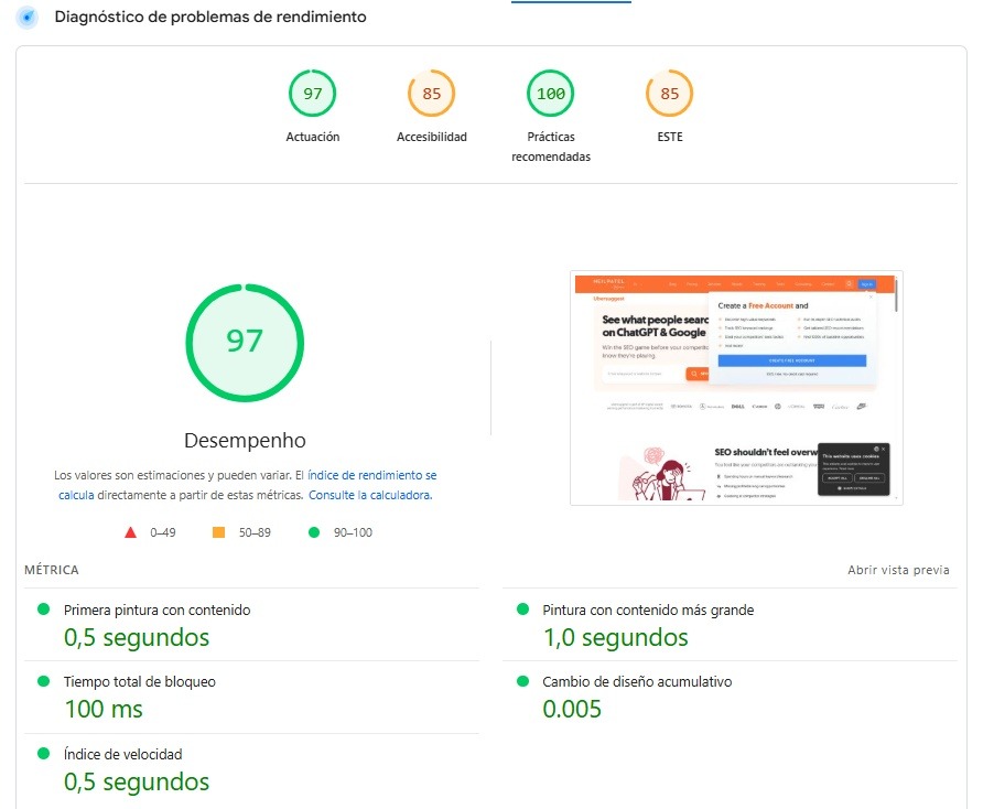 ejemplo-de-velocidad-de-una-p&aacute;gina-optimizada-en-page-speed