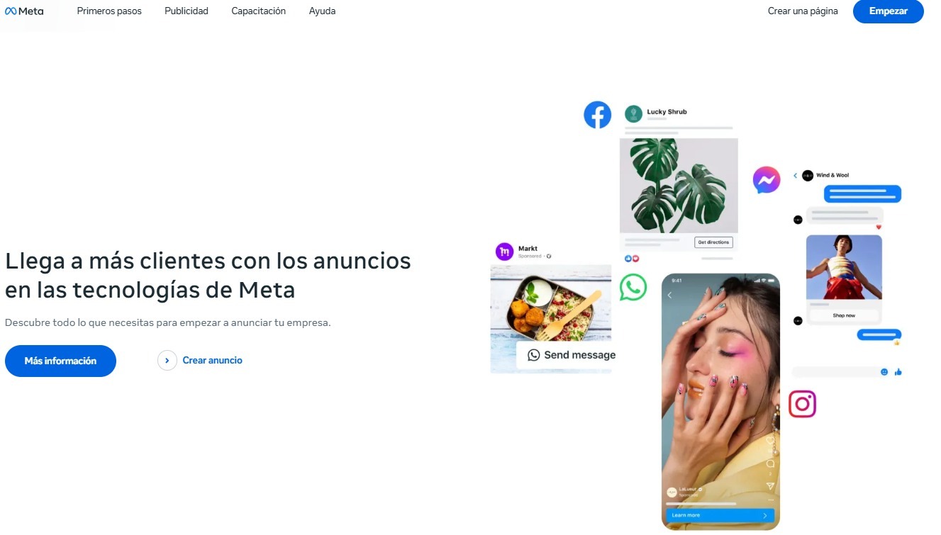 pagina-de-inicio-de-meta-ads