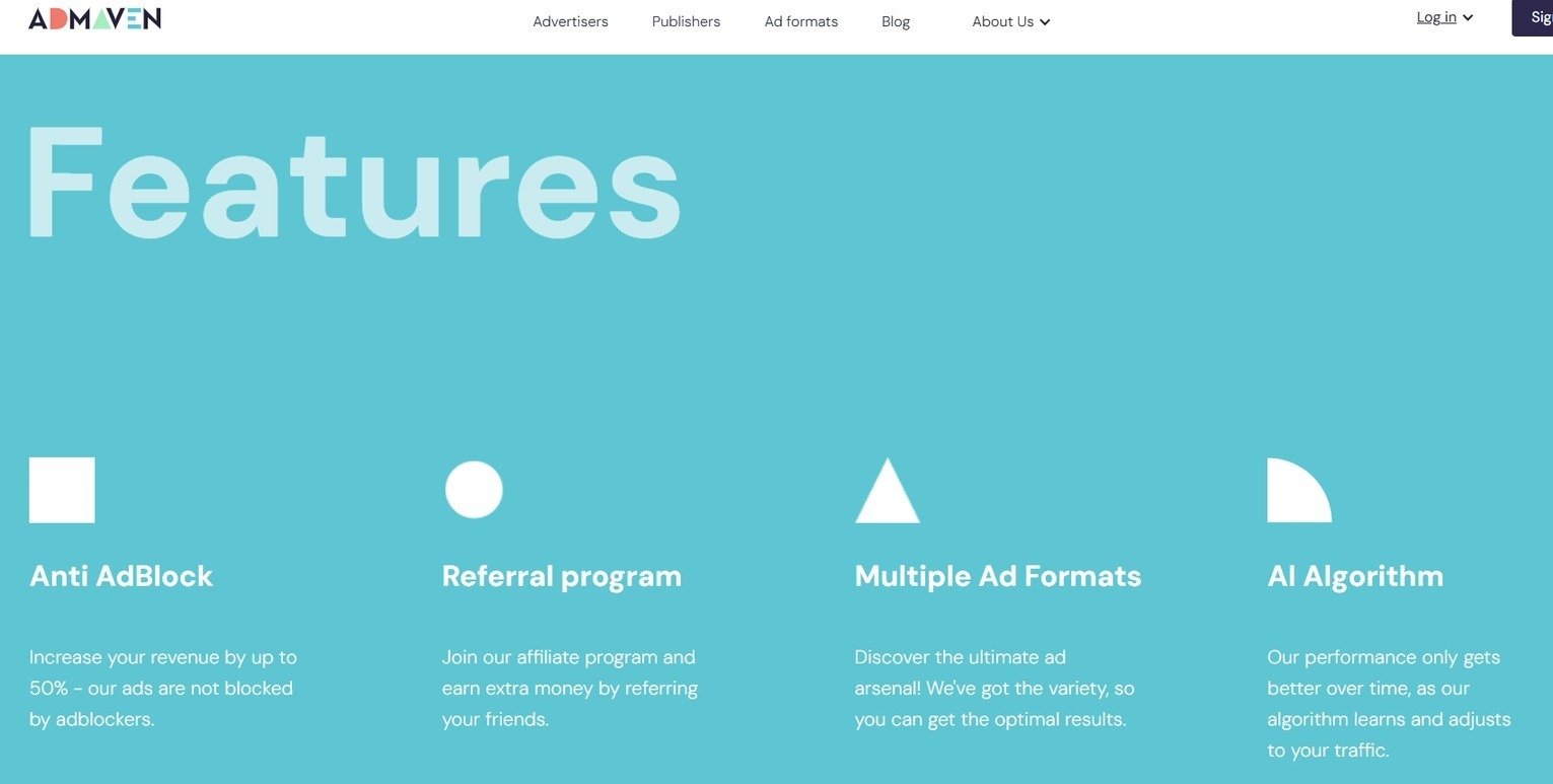 recursos de monetizacion de admaven