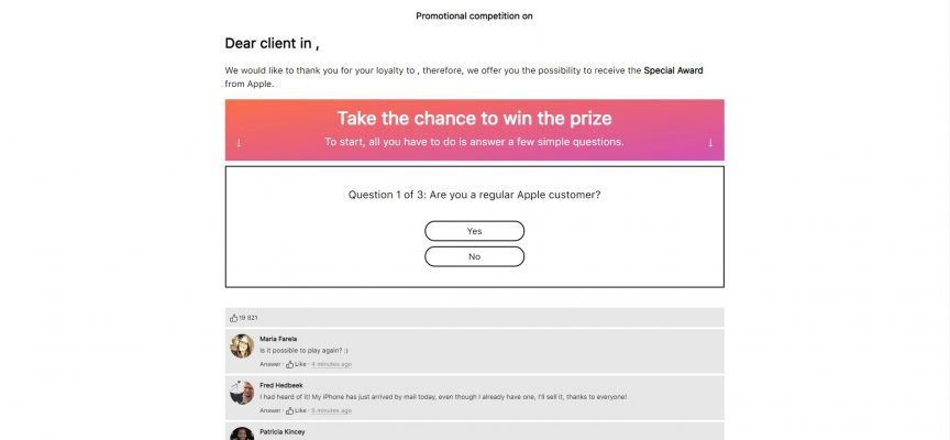 Dynamic pre-lander Sweepstakes Dynamic pre-lander Sweepstakes