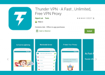 Popunder_Thunder VPN offer