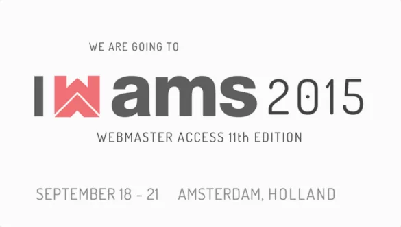 Join us at WMA 2015 in Amsterdam, Holland