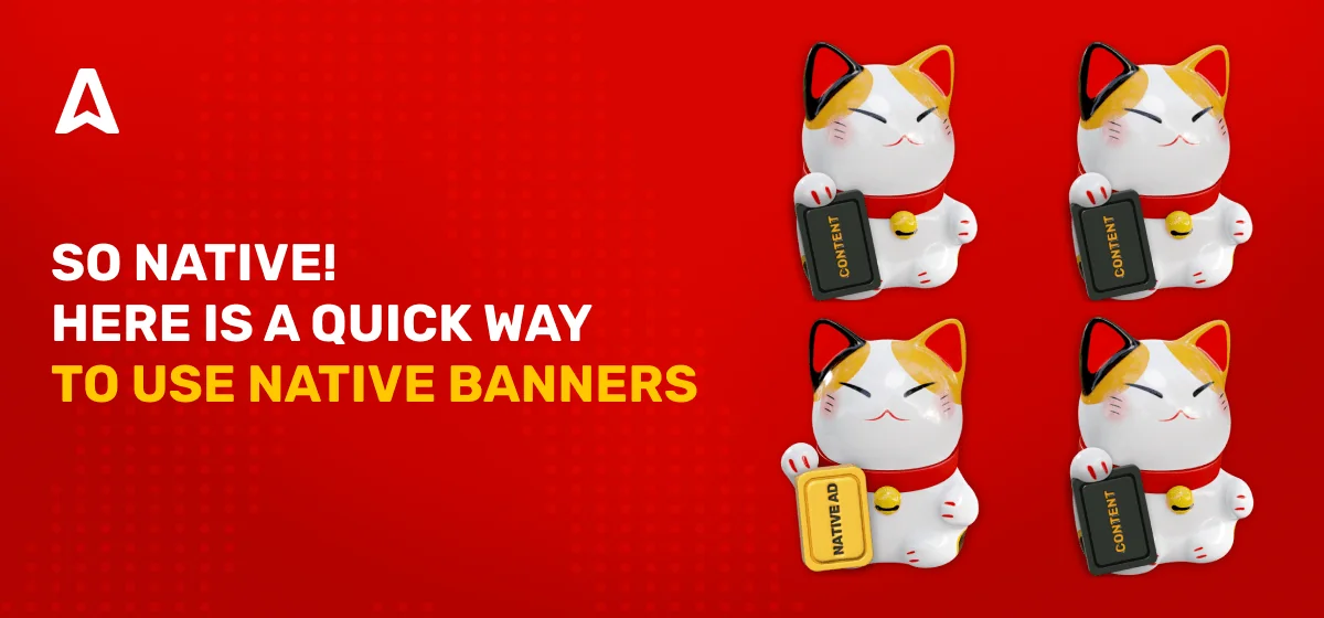 A blogcover for Adsterra Native Banners Guide