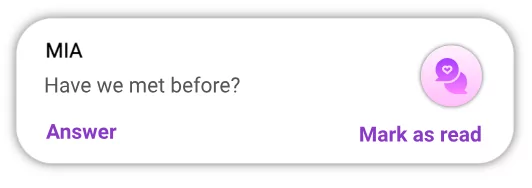 chat bar invitation