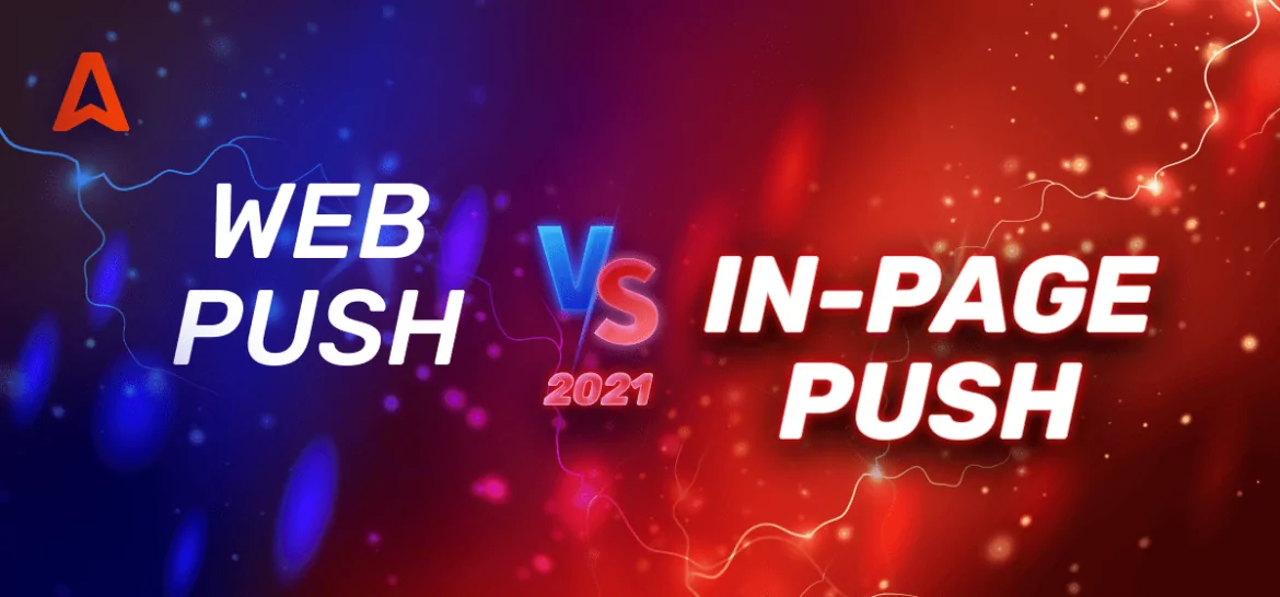 In page push ads VS web push