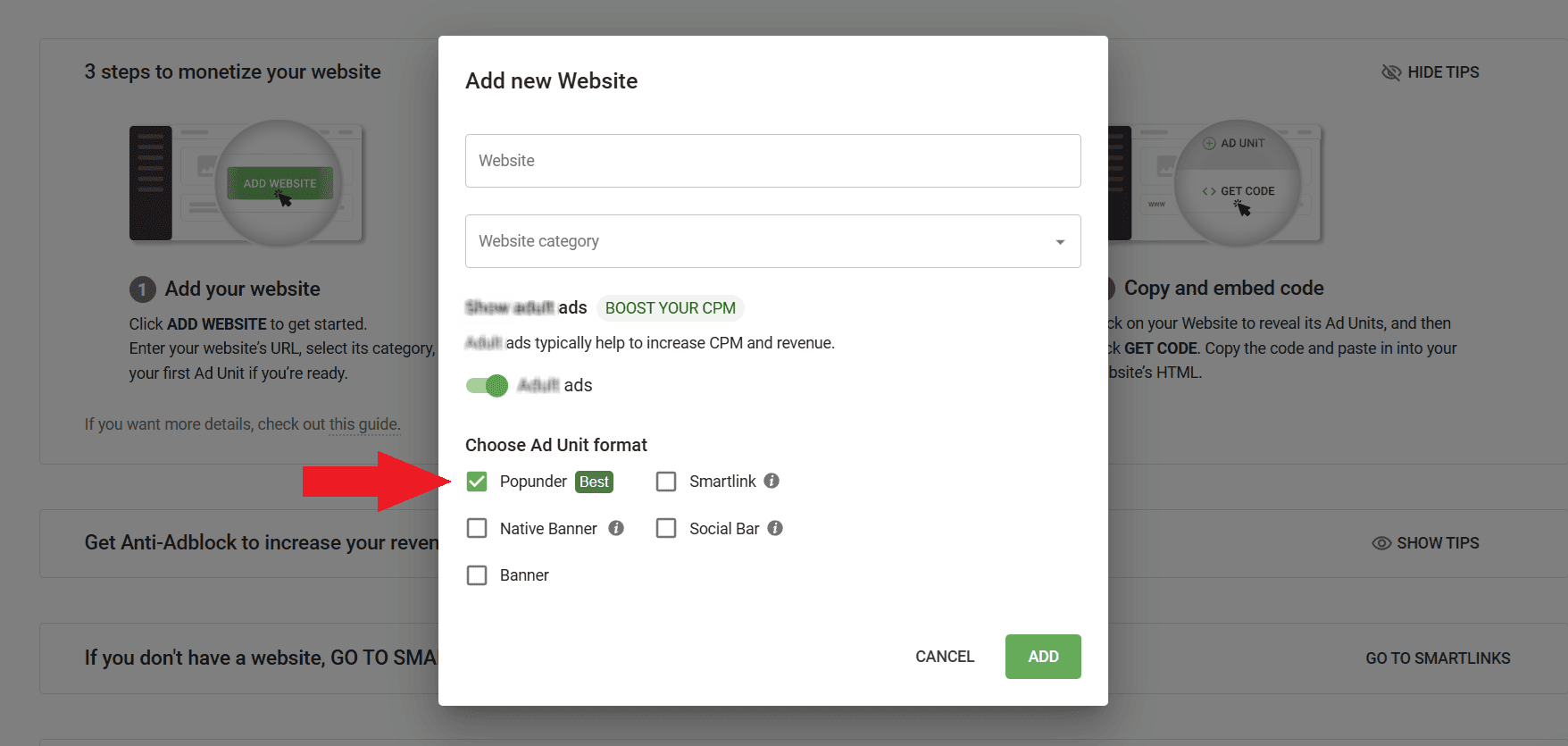 generate-a-popunder-script
