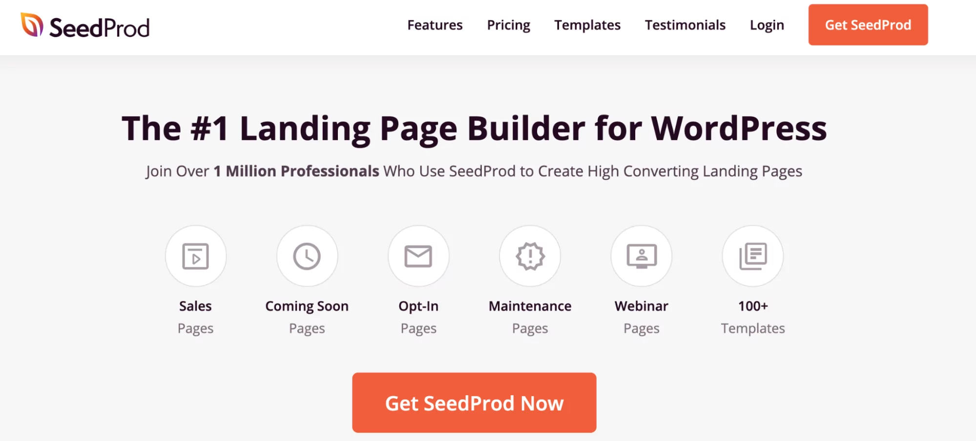 SeedProd home page