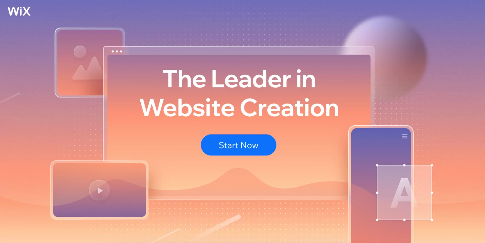 Wix Landing Page Builder example