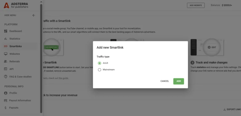 add smartlink