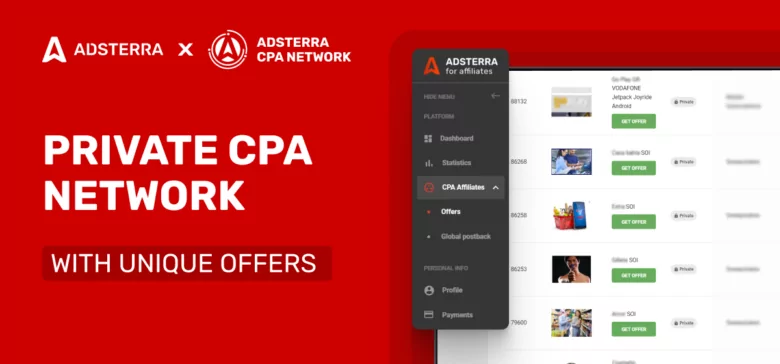 High-Paying CPA Platform: Adsterra CPA Network for Seasoned Affiliates