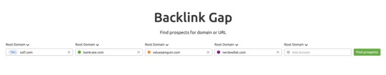 backlink-gap-semrush
