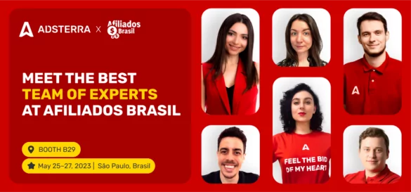 Afiliados Brasil 2023: Adsterra Joins the Largest Affiliate Marketing Conference in Latin America
