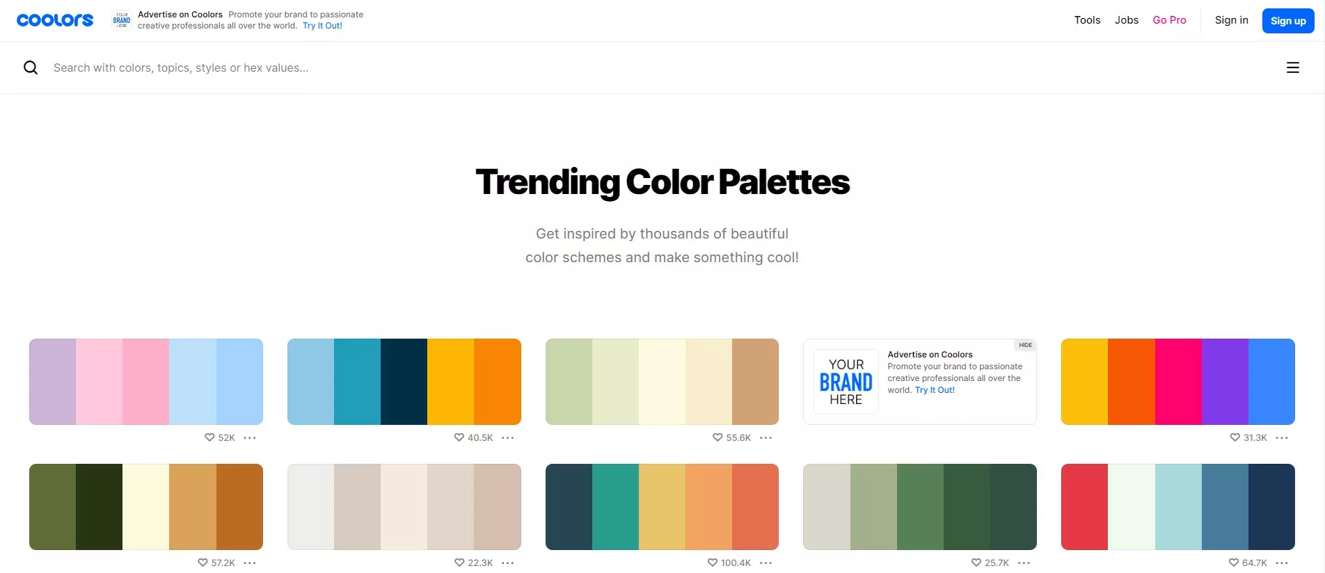 sección-de-paletas-de-colores-en-tendencia-del-sitio-web-coolors