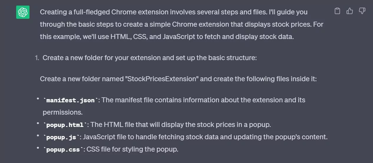 Create-Google-Chrome-extensions