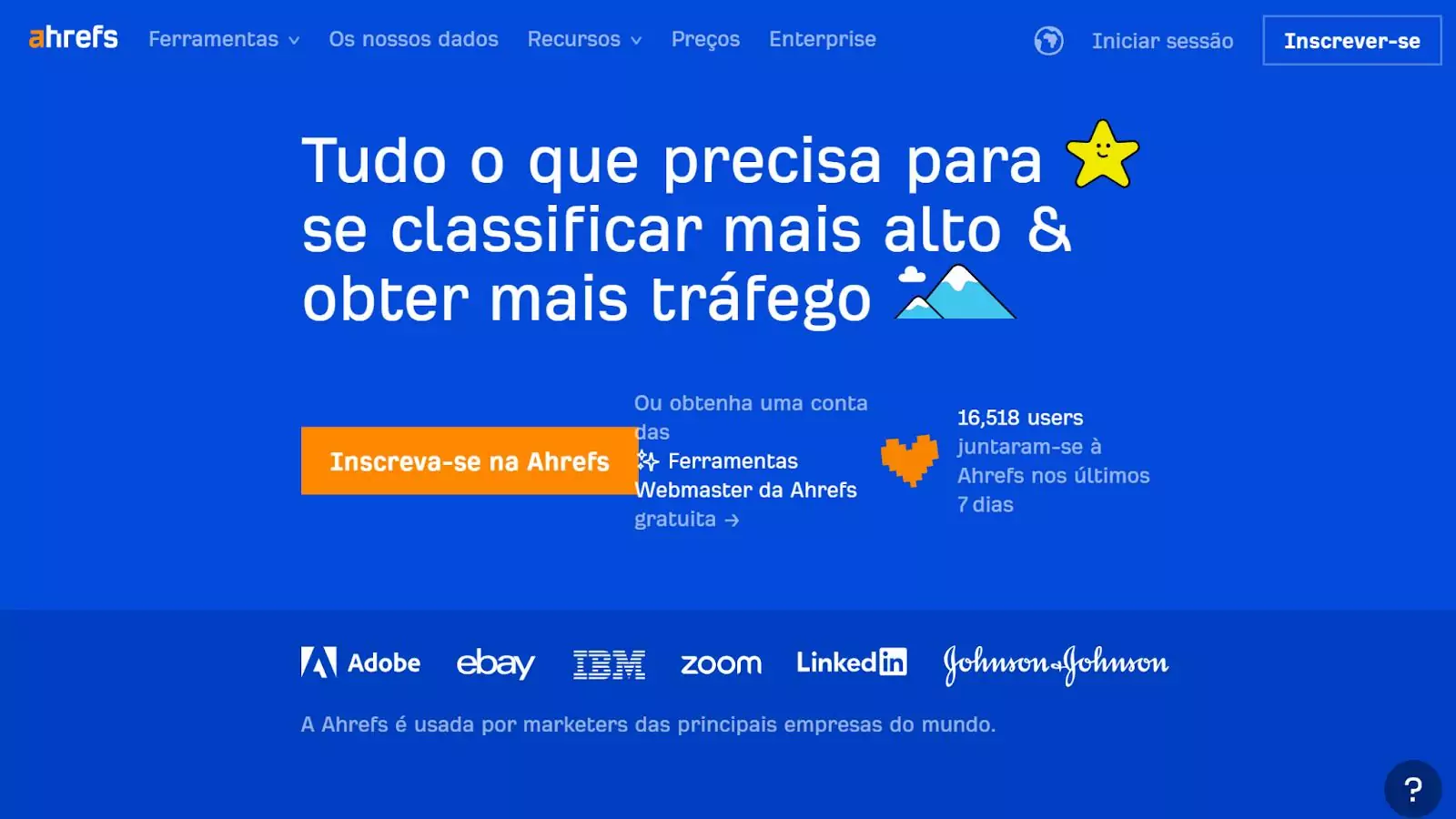 pagina-de-login-da-ahrefs