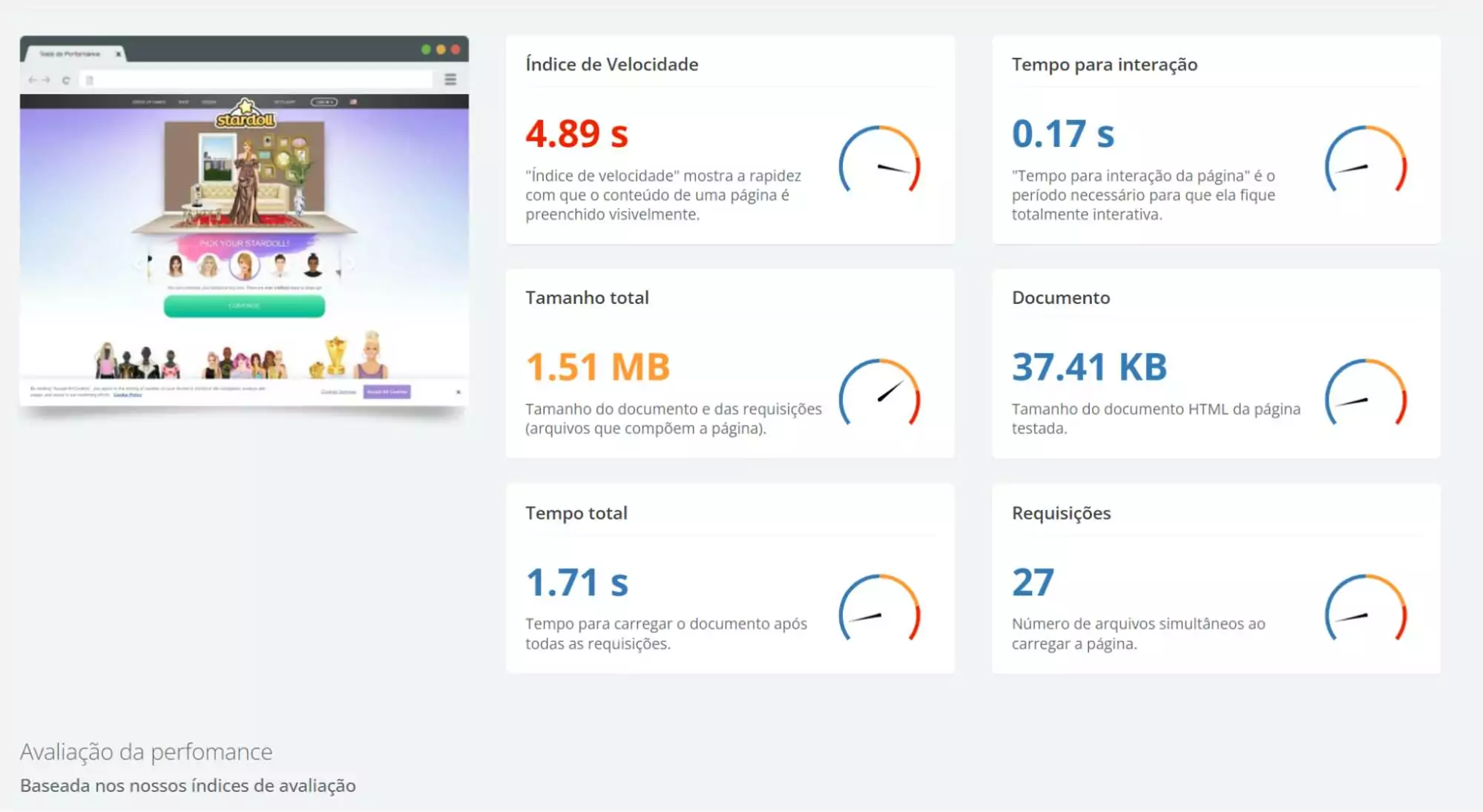 pagina-do-teste-de-velocidadde-pela-Testedeperformance