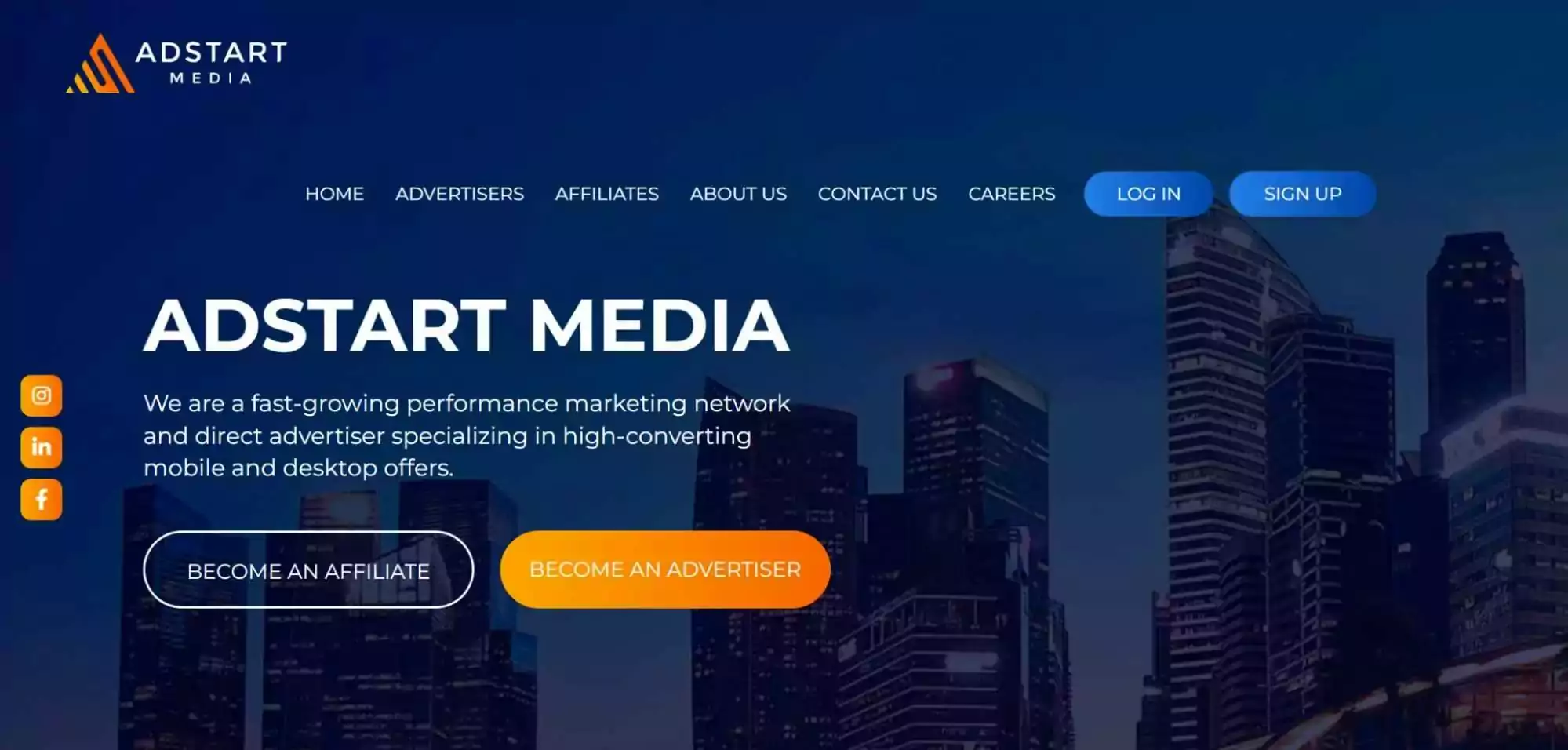 adstart-home-page