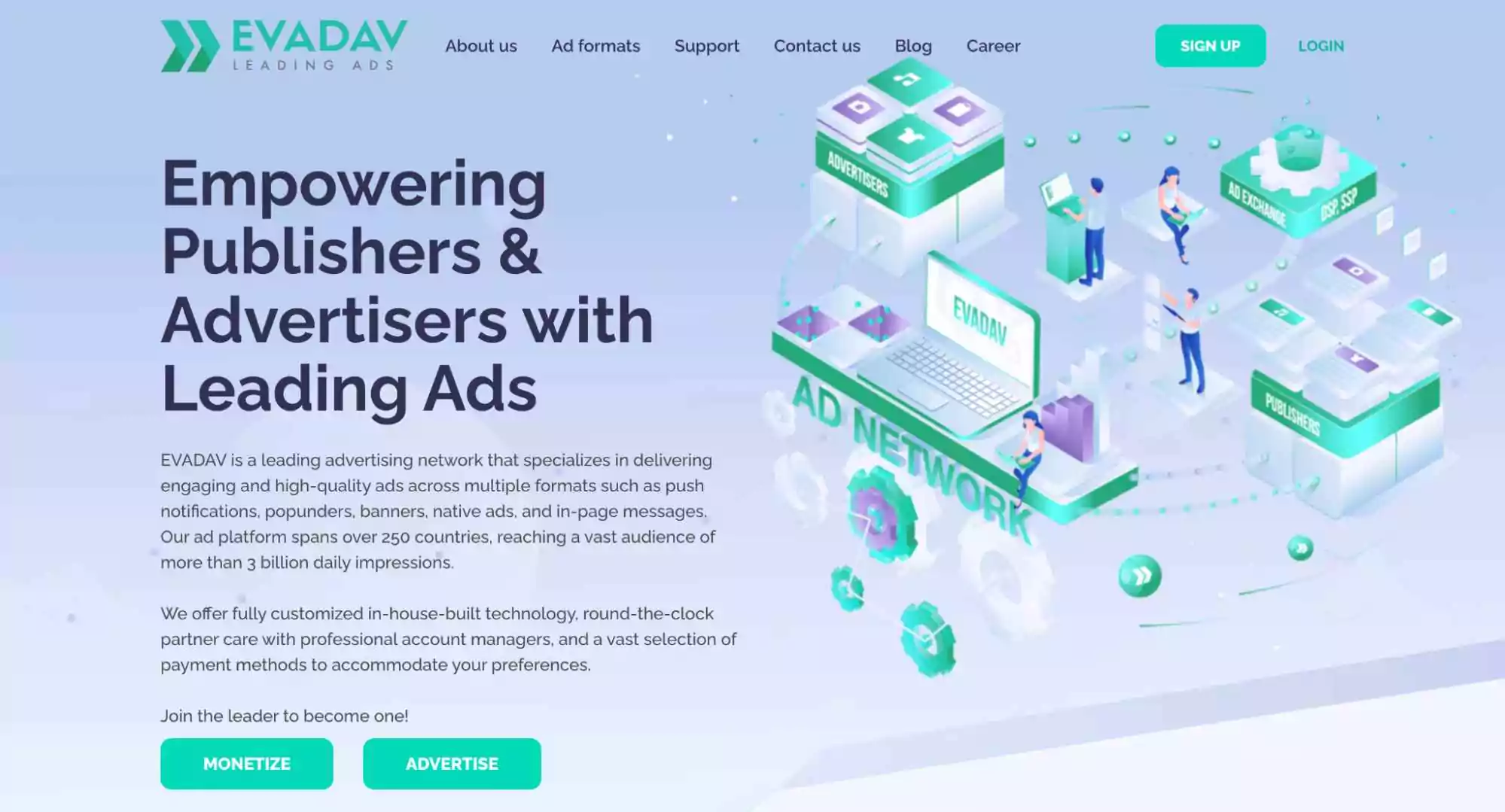 evadav-homepage-adsense-alternative